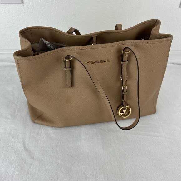 Michael Kors Tote Womens  Saffiano Leather Shoulder Bag MK - Picture 1 of 7